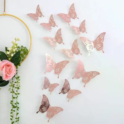 Générique Lot de 12 autocollants attrape-soleil effet 3D en forme de papillon en cristal, magnifiques autocollants muraux pour chambre d'enfant, décoration d'intérieur~0545 - Publicité Générique Lot de 12 autocollants attrape-soleil effet 3D en forme de papillon en cristal, magnifiques autocollants muraux pour chambre d'enfant, décoration d'intérieur~0545 - Publicité