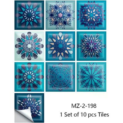 Générique Lot de 10 autocollants muraux en PVC imperméables motif mandala, film rigide, cristal, pour cuisine, salle de bain, armoire~0928 - Publicité Générique Lot de 10 autocollants muraux en PVC imperméables motif mandala, film rigide, cristal, pour cuisine, salle de bain, armoire~0928 - Publicité