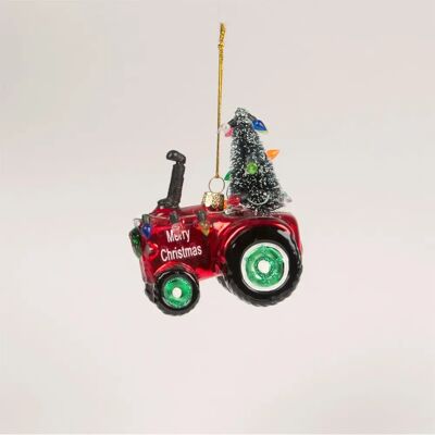 Sass & Belle Tracteur boule de Noël - Publicité Sass & Belle Tracteur boule de Noël - Publicité