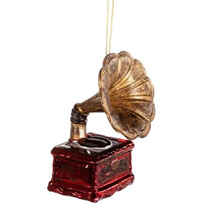 Sass & Belle Gramophone boule de Noël - Publicité Sass & Belle Gramophone boule de Noël - Publicité