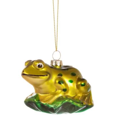Sass & belle boule de Noël grenouille - vert - Publicité Sass & belle boule de Noël grenouille - vert - Publicité