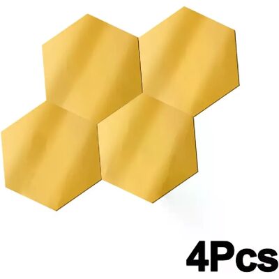 Générique Lot de 10 mini miroirs muraux 3D en acrylique, hexagonaux réguliers, autocollants, accessoires muraux à faire soi-même, décoration de chambre à coucher~01581 - Publicité Générique Lot de 10 mini miroirs muraux 3D en acrylique, hexagonaux réguliers, autocollants, accessoires muraux à faire soi-même, décoration de chambre à coucher~01581 - Publicité