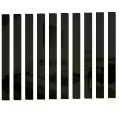 Générique 10 autocollants muraux 3D effet miroir à rayures pour salon, en acrylique, décoration de chambre, taille, décoration d'intérieur~01350 - Publicité Générique 10 autocollants muraux 3D effet miroir à rayures pour salon, en acrylique, décoration de chambre, taille, décoration d'intérieur~01350 - Publicité