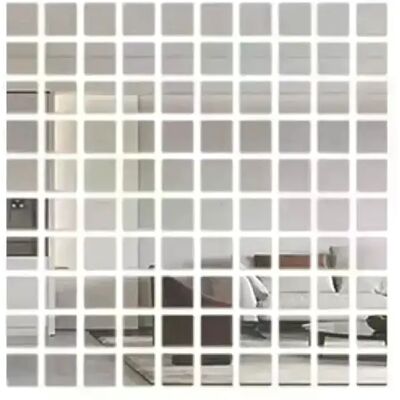 Générique 100 autocollants muraux carrés 3D en acrylique, effet miroir, mosaïque, pour salon, chambre à coucher, décoration d'intérieur, 2/3/5 cm~00757 - Publicité Générique 100 autocollants muraux carrés 3D en acrylique, effet miroir, mosaïque, pour salon, chambre à coucher, décoration d'intérieur, 2/3/5 cm~00757 - Publicité