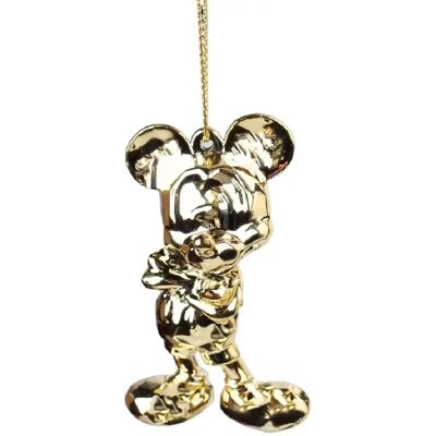 Disney Mickey Mouse doré cintre de Noël - Publicité Disney Mickey Mouse doré cintre de Noël - Publicité