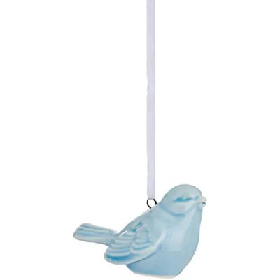 Sass & Belle Céramique oiseau bleu cintre de Noël - Publicité Sass & Belle Céramique oiseau bleu cintre de Noël - Publicité