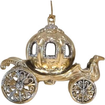 Disney Boule de Noël Cendrillon - Or - Publicité Disney Boule de Noël Cendrillon - Or - Publicité
