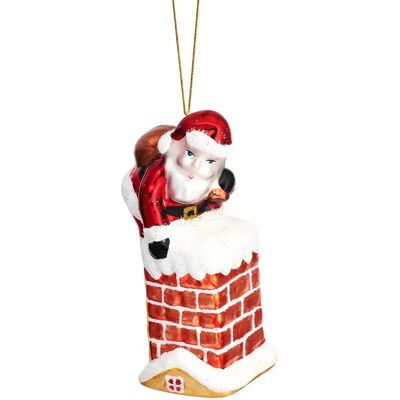 Sass & belle Boule de Noël Père Noël - rouge - Publicité Sass & belle Boule de Noël Père Noël - rouge - Publicité