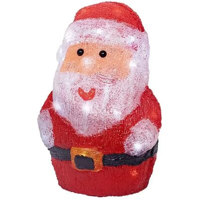Père Noël Lumineo 17 x 14 x 23,5 cm - Publicité Père Noël Lumineo 17 x 14 x 23,5 cm - Publicité
