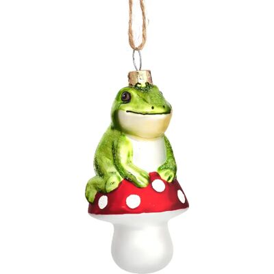Sass & belle Boule de Noël grenouille - Vert - Publicité Sass & belle Boule de Noël grenouille - Vert - Publicité