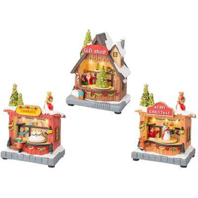 Lumineo Figurines de Noël lumineuses - Publicité Lumineo Figurines de Noël lumineuses - Publicité