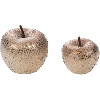 Amadeus Set de 2 pommes bronze - Publicité Amadeus Set de 2 pommes bronze - Publicité
