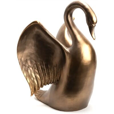 Sculpture de cygne Amadeus - Or - 60 cm - Décoration - Publicité Sculpture de cygne Amadeus - Or - 60 cm - Décoration - Publicité