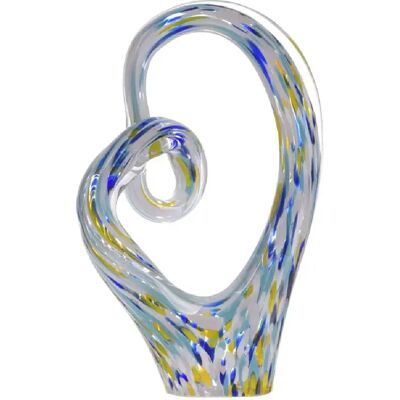 Table Passion Sculpture Caleo en verre 25 cm - Publicité Table Passion Sculpture Caleo en verre 25 cm - Publicité