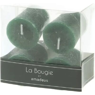 Amadeus Lot 4 votives 4.3X4.7 cm - Publicité Amadeus Lot 4 votives 4.3X4.7 cm - Publicité