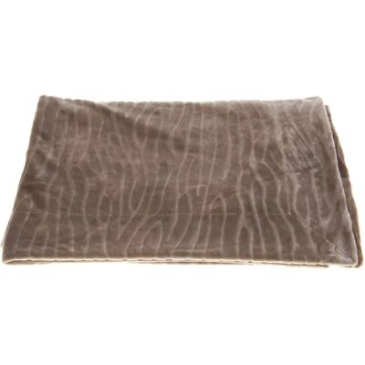 Amadeus - Lou Taupe - 130x170 cm - Taupe - Plaid - Publicité Amadeus - Lou Taupe - 130x170 cm - Taupe - Plaid - Publicité