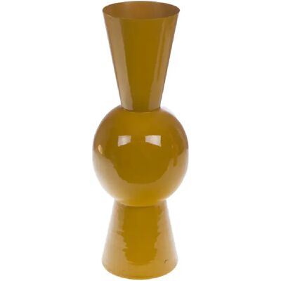 Amadeus Vase Gatsby moutarde 55 cm - Publicité Amadeus Vase Gatsby moutarde 55 cm - Publicité