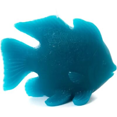 Amadeus - Poisson bleu - Bleu - 7,5x14 cm - bougie - Publicité Amadeus - Poisson bleu - Bleu - 7,5x14 cm - bougie - Publicité