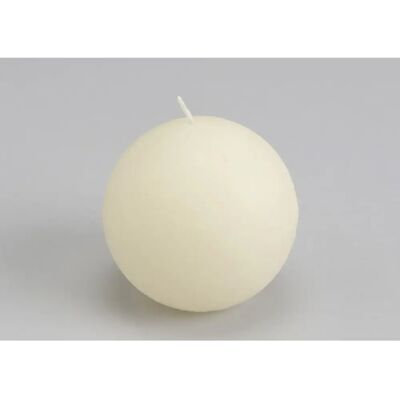 Amadeus Bougie grande sphère 8 cm crème (lot de 6) - Publicité Amadeus Bougie grande sphère 8 cm crème (lot de 6) - Publicité