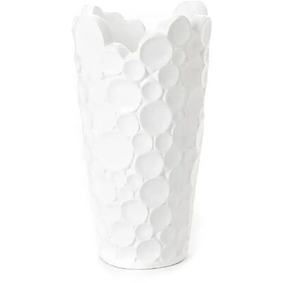 Lou De Castellane Vésuvio - Blanc - 59 cm - Vase - Publicité Lou De Castellane Vésuvio - Blanc - 59 cm - Vase - Publicité