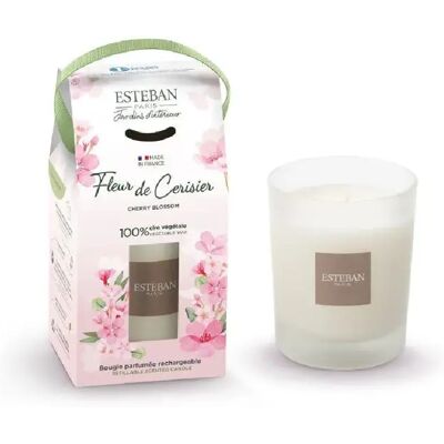 Esteban Fleur de cerisier rechargeable 180g - Transparent - Publicité Esteban Fleur de cerisier rechargeable 180g - Transparent - Publicité
