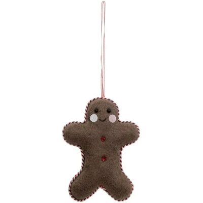 ATMOSPHERA Sujet de Noël Déco Pain d'Épice 11cm Marron - Publicité ATMOSPHERA Sujet de Noël Déco Pain d'Épice 11cm Marron - Publicité