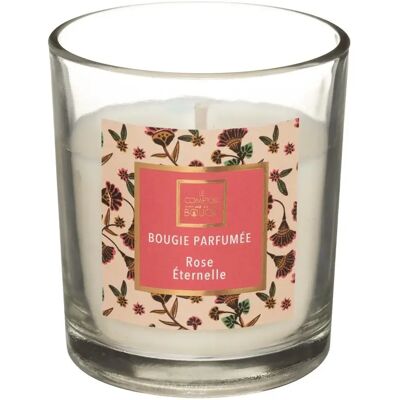 Bougie Atmosphera Neda Rose Éternelle - 135g Décoration Intérieure - Publicité Bougie Atmosphera Neda Rose Éternelle - 135g Décoration Intérieure - Publicité