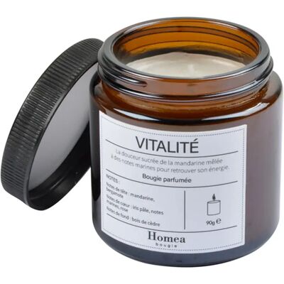 MODERN APOTHECARY - Jar - Marron - Ø6 cm - Bougie - Publicité MODERN APOTHECARY - Jar - Marron - Ø6 cm - Bougie - Publicité