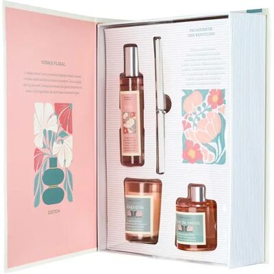 Paris Prix Coffret Senteur Parfumée Flower 25cm Fleur de Coton - Publicité Paris Prix Coffret Senteur Parfumée Flower 25cm Fleur de Coton - Publicité