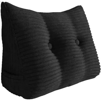 Générique Coussin 1 - 60x20x50 cm - Noir - Publicité Générique Coussin 1 - 60x20x50 cm - Noir - Publicité
