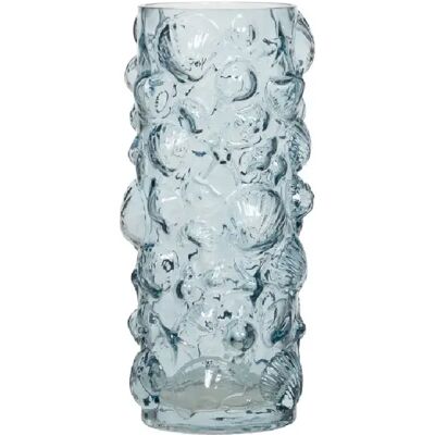 Amadeus Vase Océan bleu en verre H26 cm - Publicité Amadeus Vase Océan bleu en verre H26 cm - Publicité