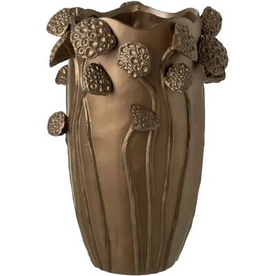 Paris Prix Vase Lotus en Argile Pod 51cm Cuivre - Publicité Paris Prix Vase Lotus en Argile Pod 51cm Cuivre - Publicité