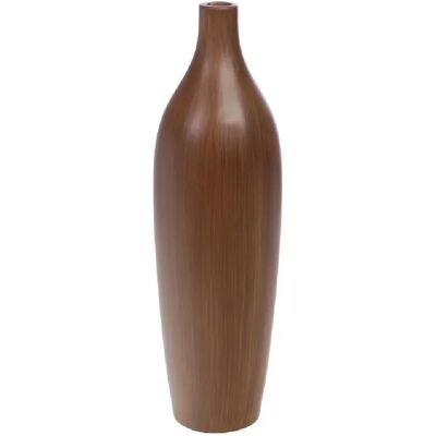 Amadeus Vase bouteille résine - Brun - Publicité Amadeus Vase bouteille résine - Brun - Publicité