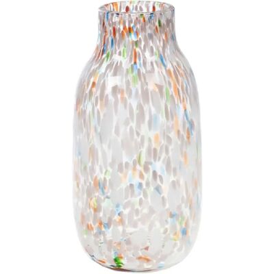 Amadeus Vase en verre rond - Multicolore - Publicité Amadeus Vase en verre rond - Multicolore - Publicité