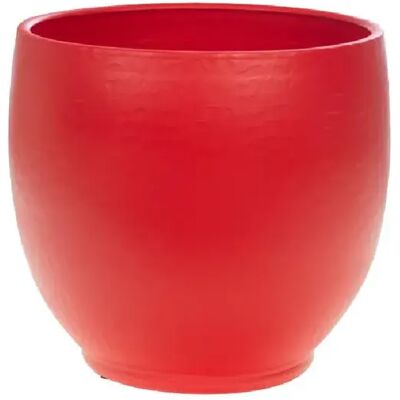 Amadeus Vase décoratif rond - Rouge - Publicité Amadeus Vase décoratif rond - Rouge - Publicité