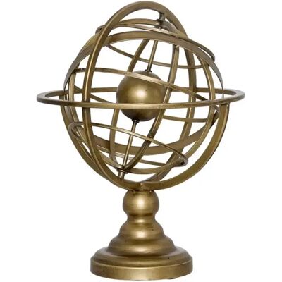 ATMOSPHERA Globe Déco en Métal Sia 34cm Doré - Publicité ATMOSPHERA Globe Déco en Métal Sia 34cm Doré - Publicité