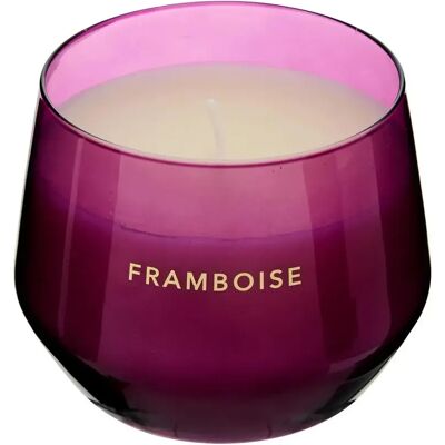 ATMOSPHERA Bougie Parfumée en Verre Glowy 300g Framboise - Publicité ATMOSPHERA Bougie Parfumée en Verre Glowy 300g Framboise - Publicité