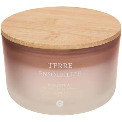 ATMOSPHERA Bougie Parfumée en Verre Sana 420g Terre Ensoleillée - Publicité ATMOSPHERA Bougie Parfumée en Verre Sana 420g Terre Ensoleillée - Publicité