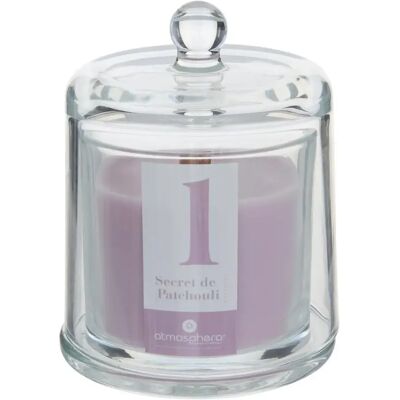 ATMOSPHERA Bougie Parfumée Cloche Numia 240g Secret de Patchouli - Publicité ATMOSPHERA Bougie Parfumée Cloche Numia 240g Secret de Patchouli - Publicité