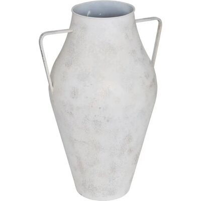 ATMOSPHERA Vase Déco en Métal Glady 58cm Gris - Publicité ATMOSPHERA Vase Déco en Métal Glady 58cm Gris - Publicité