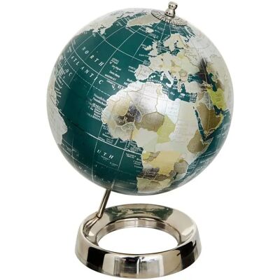 ATMOSPHERA Globe Déco The Palm Resort 28cm Bleu - Publicité ATMOSPHERA Globe Déco The Palm Resort 28cm Bleu - Publicité