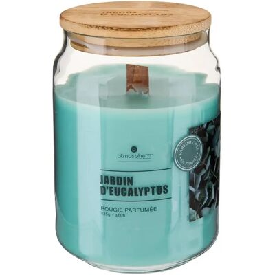 ATMOSPHERA Bougie Parfumée en Verre Vicky 435g Jardin d'Eucalyptus - Publicité ATMOSPHERA Bougie Parfumée en Verre Vicky 435g Jardin d'Eucalyptus - Publicité