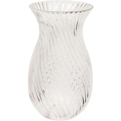 ATMOSPHERA Vase Design en Verre Manel 29cm Transparent - Publicité ATMOSPHERA Vase Design en Verre Manel 29cm Transparent - Publicité