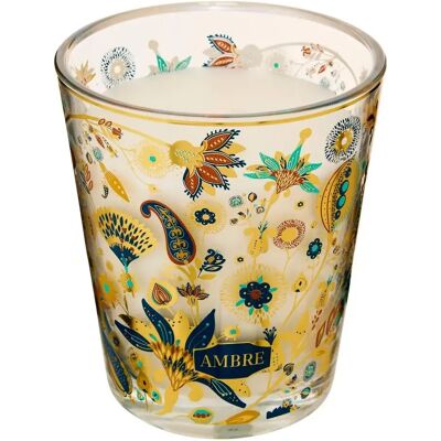 ATMOSPHERA Bougie Parfumée Déco Ilan 820g Ambre - Publicité ATMOSPHERA Bougie Parfumée Déco Ilan 820g Ambre - Publicité