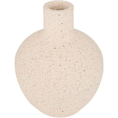 ATMOSPHERA Vase Déco en Magnésie Ted 43cm Blanc - Publicité ATMOSPHERA Vase Déco en Magnésie Ted 43cm Blanc - Publicité