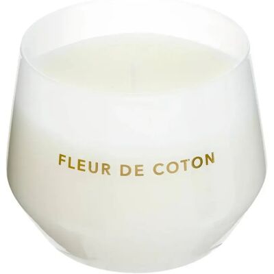 ATMOSPHERA Bougie Parfumée en Verre Glowy 300g Fleur de Coton - Publicité ATMOSPHERA Bougie Parfumée en Verre Glowy 300g Fleur de Coton - Publicité