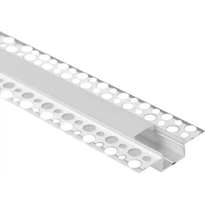 Ecolight Profil LED encastré GPS01 alu anodisé diffuseur 1m - Publicité Ecolight Profil LED encastré GPS01 alu anodisé diffuseur 1m - Publicité