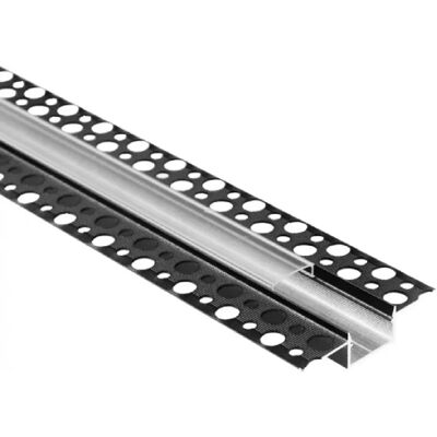 Ecolight Profil LED encastré GPS01 noir, diffuseur clair 1m - Publicité Ecolight Profil LED encastré GPS01 noir, diffuseur clair 1m - Publicité