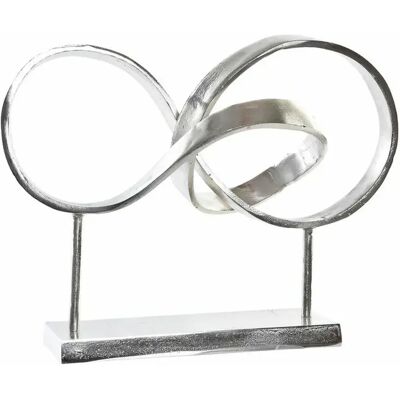 Figurine Abstrait DKD Home Decor - Argenté - Publicité Figurine Abstrait DKD Home Decor - Argenté - Publicité