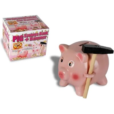 TOTALCADEAU Tirelire cochon céramique - Publicité TOTALCADEAU Tirelire cochon céramique - Publicité